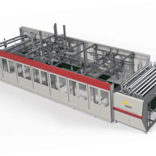 全自动床垫牛皮纸包装机