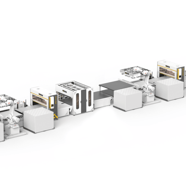 弹簧床垫机器人生产线